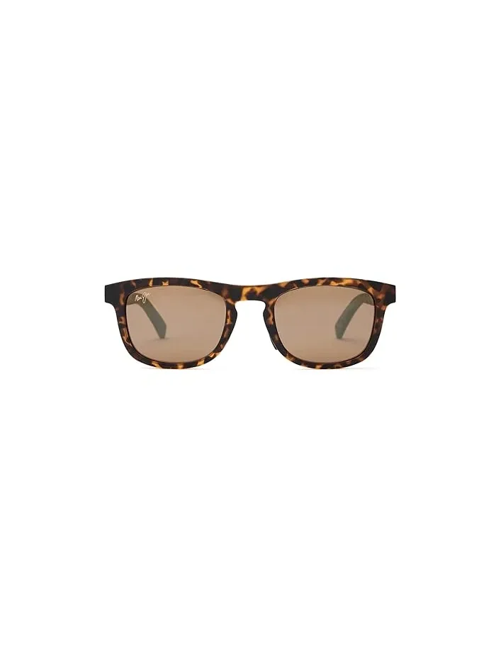 Очки солнцезащитные квадратные Aliali Maui Jim — изображение 3 из 4, бронза