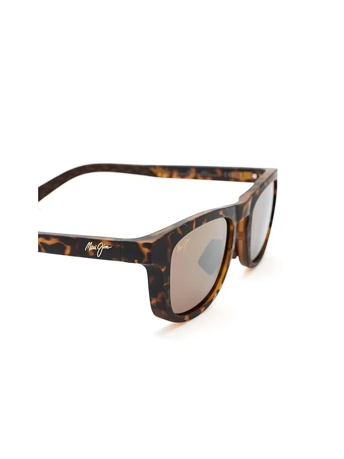 Очки солнцезащитные квадратные Aliali Maui Jim — изображение 4 из 4, бронза