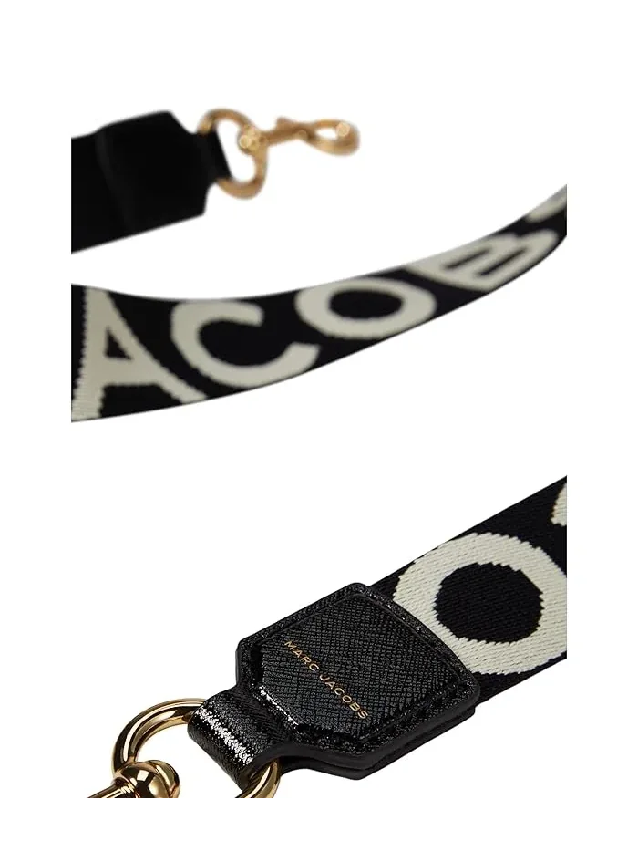 Ремень The Thin Strap Marc Jacobs — изображение 2 из 2, черный/белый