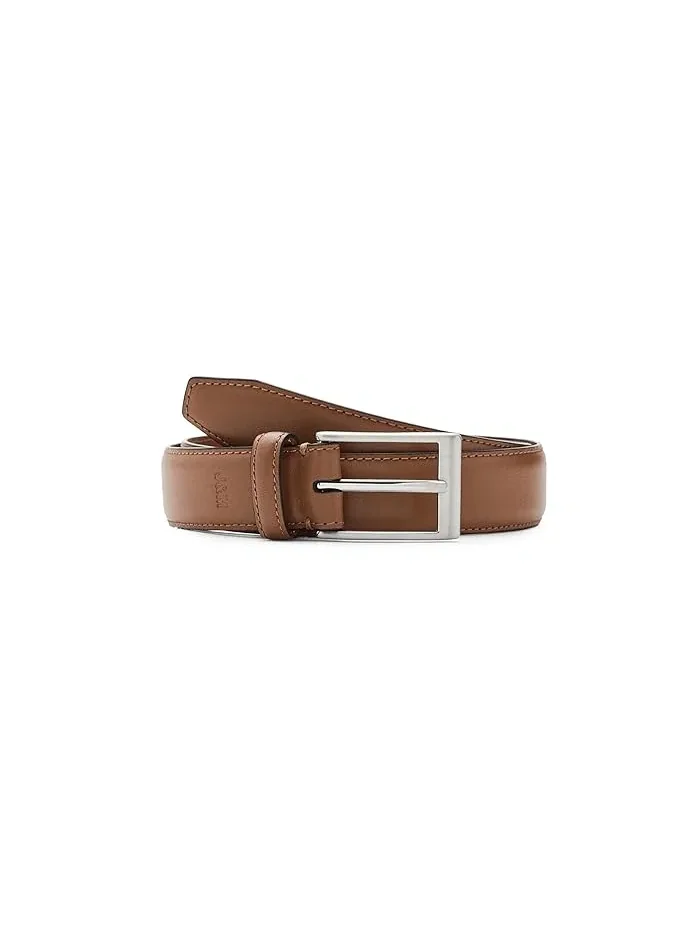 Ремень кожаный Dress Belt Johnston & Murphy Kids — бежевый