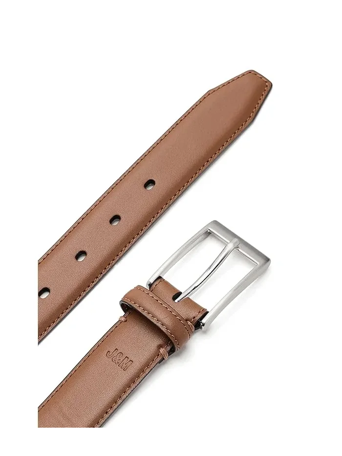 Ремень кожаный Dress Belt Johnston & Murphy Kids — изображение 3 из 3, бежевый
