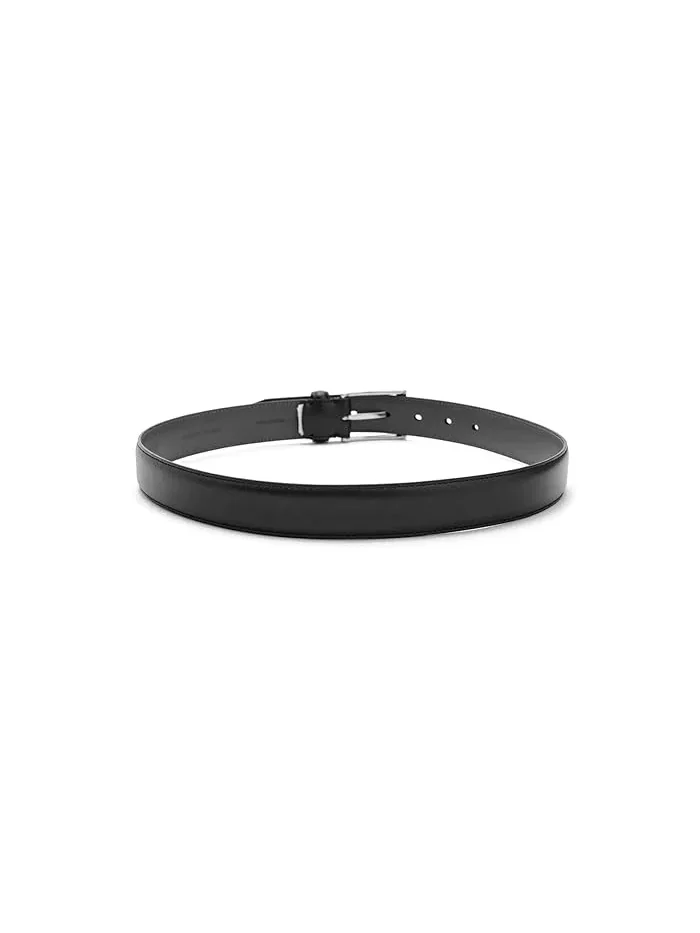 Ремень кожаный Dress Belt Johnston & Murphy Kids — изображение 2 из 3, черный