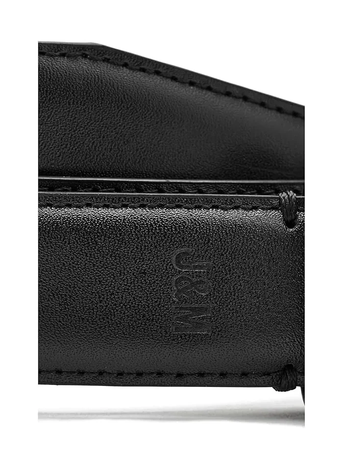 Ремень кожаный Dress Belt Johnston & Murphy Kids — изображение 3 из 3, черный