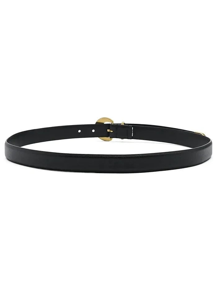 Ремень Wide Lucie Belt Madewell — изображение 2 из 3, черный