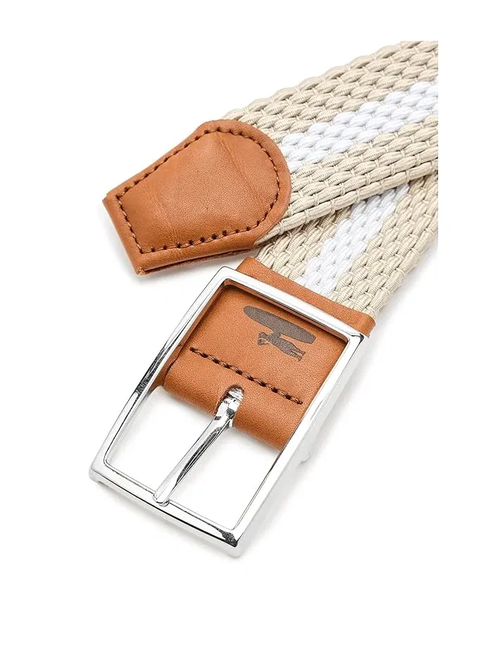 Ремень Reversible Stripe johnnie-O — изображение 3 из 3, светлый хаки