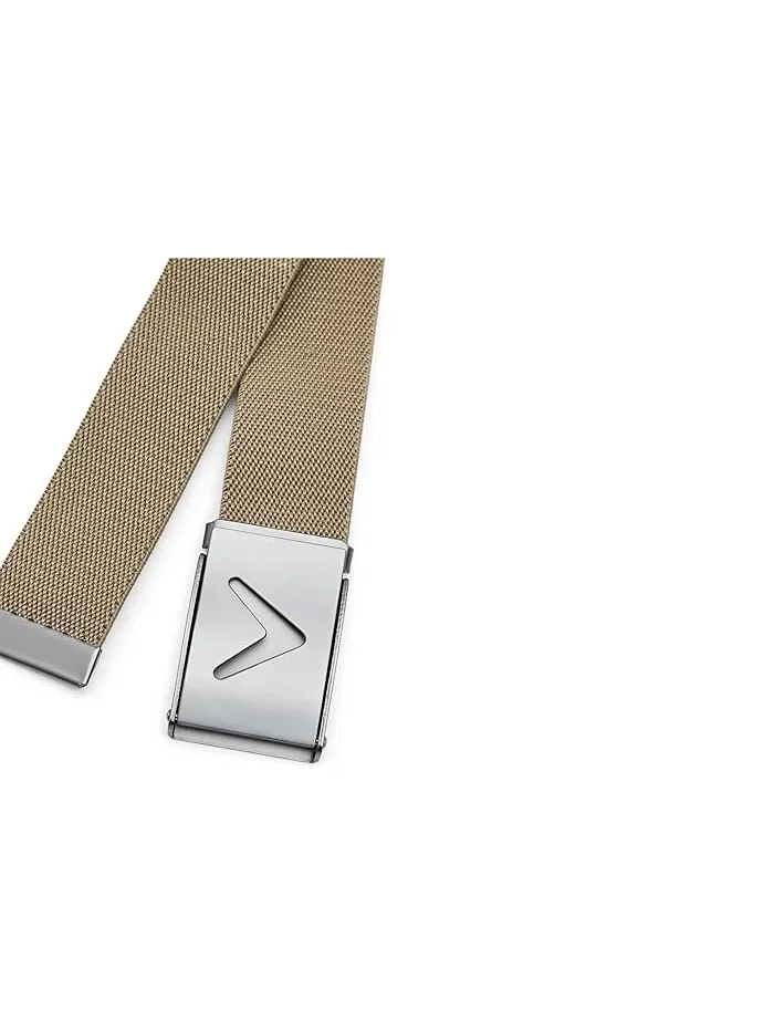 Ремень текстильный V-logo Web Belt Callaway — изображение 3 из 3, чиншилла