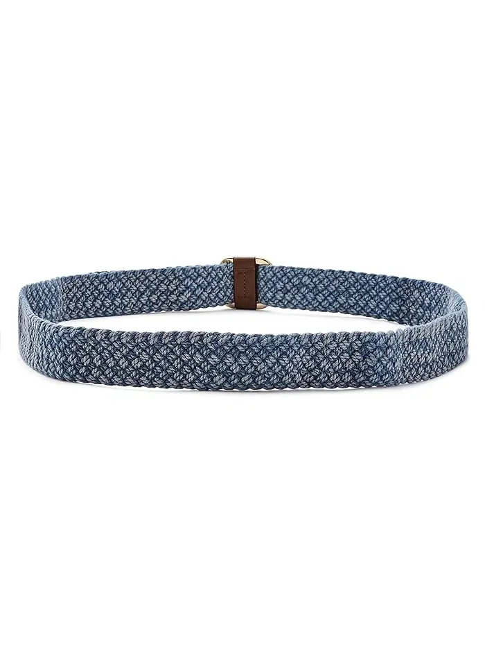Ремень Square Slide 35-Belt-Medium Lauren Ralph Lauren — изображение 2 из 3, светлый синий/бежевый