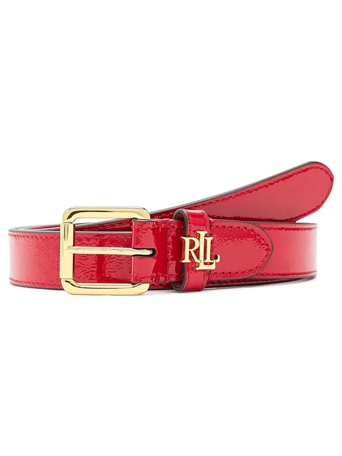 Ремень Logo Keeper 25 Lauren Ralph Lauren — изображение 1 из 3, красный