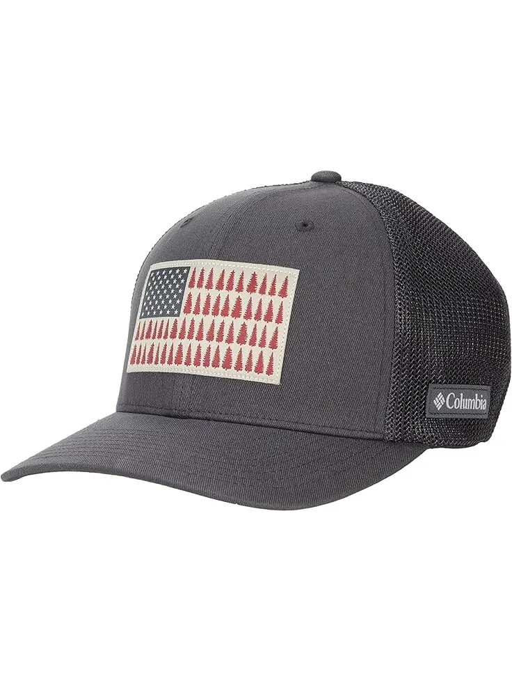 Бейсболка Columbia Columbia Mesh Tree Flag Ball Cap — изображение 1 из 3, серый