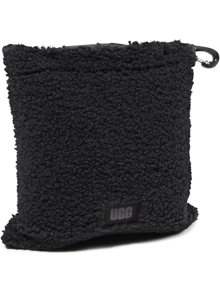 Женский шарф UGG Aw Uggfluff Packable — изображение 4 из 5, черный