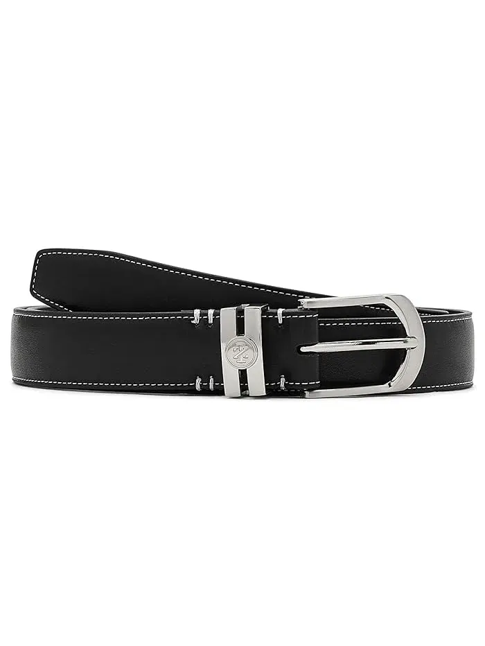 Ремень Golf Stretch Perf Leather IZOD — изображение 1 из 3, черный