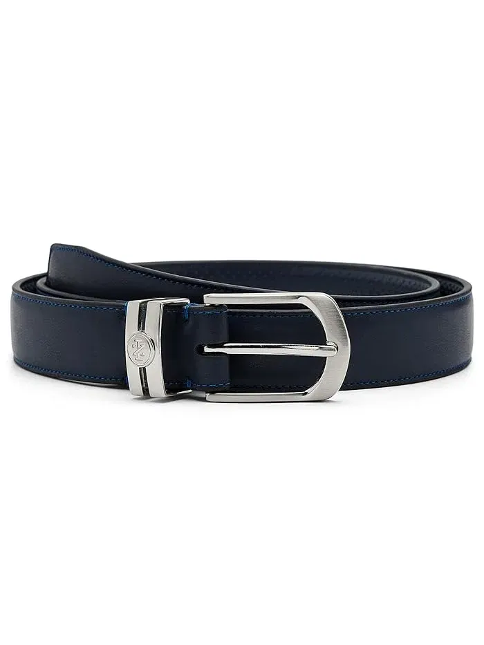 Ремень Golf Stretch Perf Leather IZOD — изображение 1 из 3, темно-синий