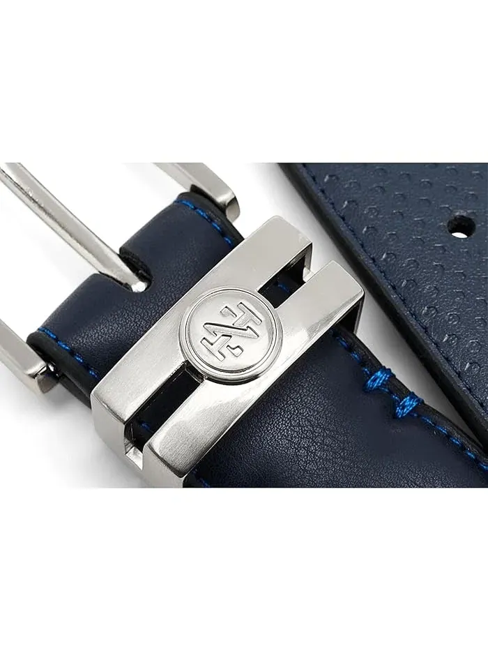 Ремень Golf Stretch Perf Leather IZOD — изображение 3 из 3, темно-синий