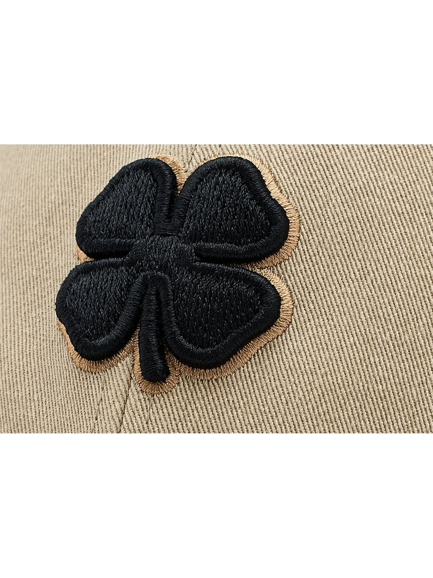Кепка регулируемая винтажная Two Tone Vintage 39 Adjustable Hat Black Clover — изображение 3 из 3, черный/хаки