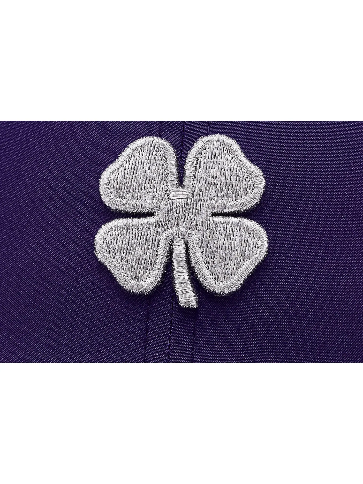 Кепка регулируемая Hollywood 34 Adjustable Hat Black Clover — изображение 3 из 3, фиолетовый/серебристый