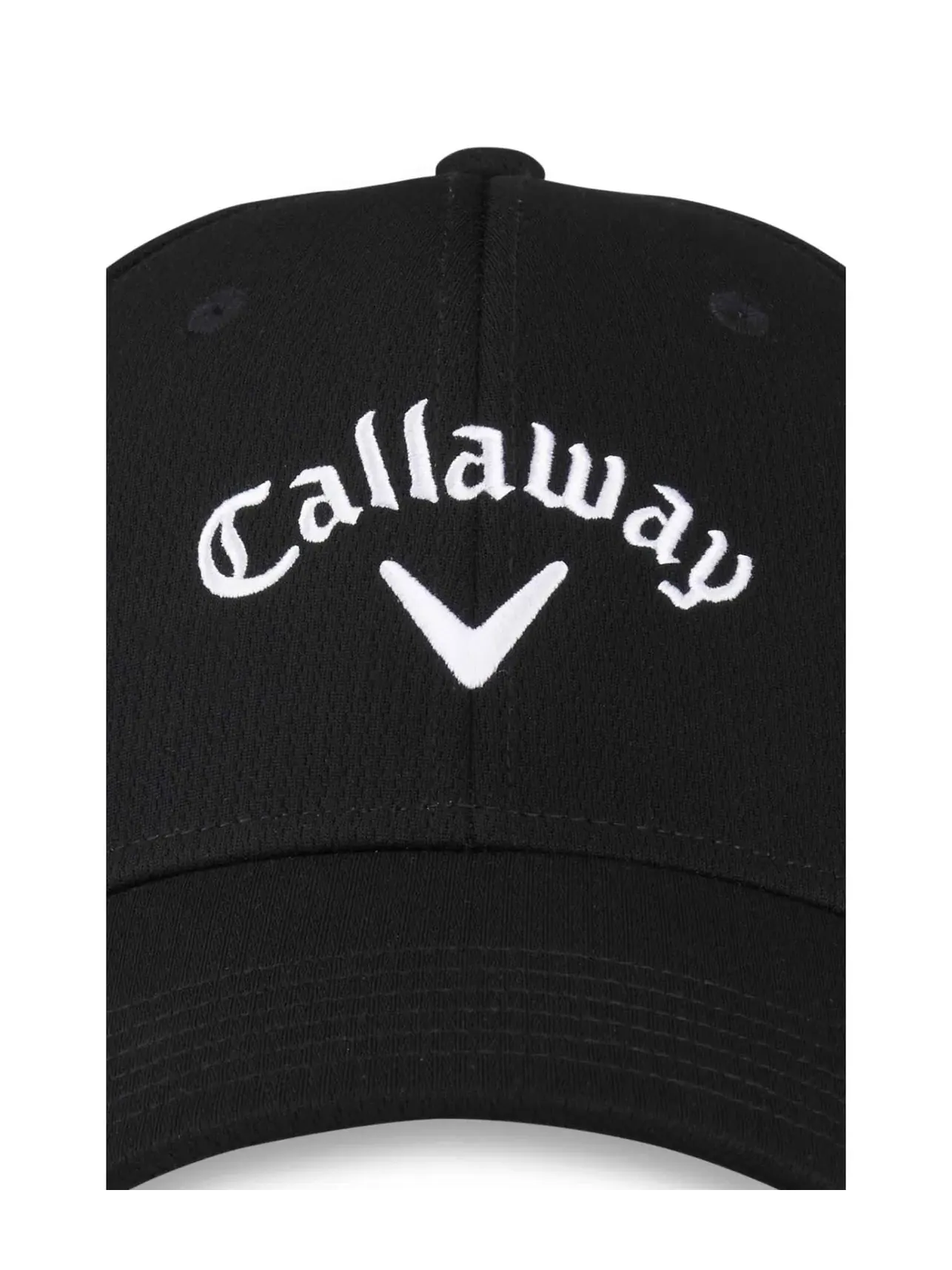 Кепка структурная с логотипом Side Crested Performance Structured Logo Hat Callaway — изображение 4 из 4, черный