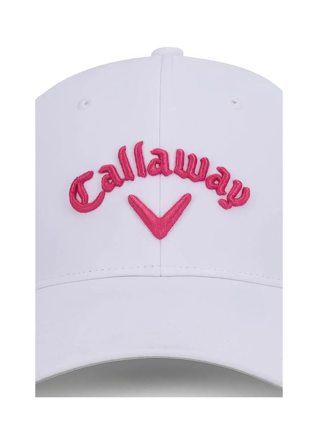 Кепка регулируемая детская CG Junior Tour Kids Adjustable Hat Callaway — изображение 4 из 4, белый/розовый