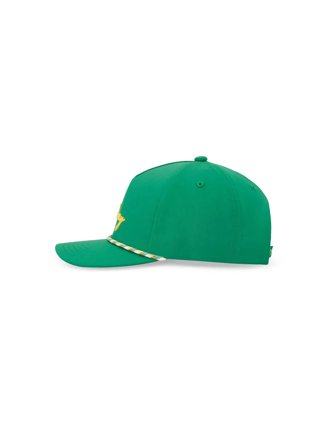 Кепка с веревочной отделкой Birdie Putt Rope Hat Callaway — изображение 3 из 4, зеленый/желтый