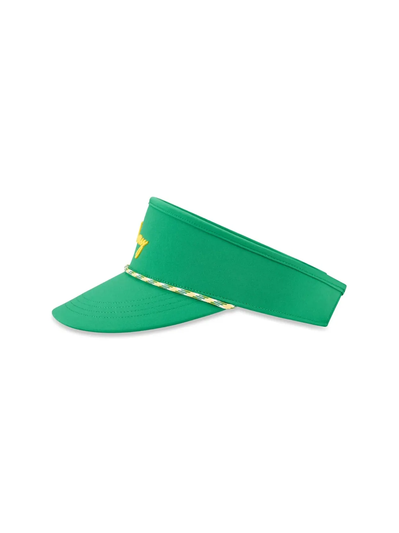 Козырек с веревочной отделкой Birdie Putt Rope Visor Callaway — изображение 5 из 5, зеленый/желтый