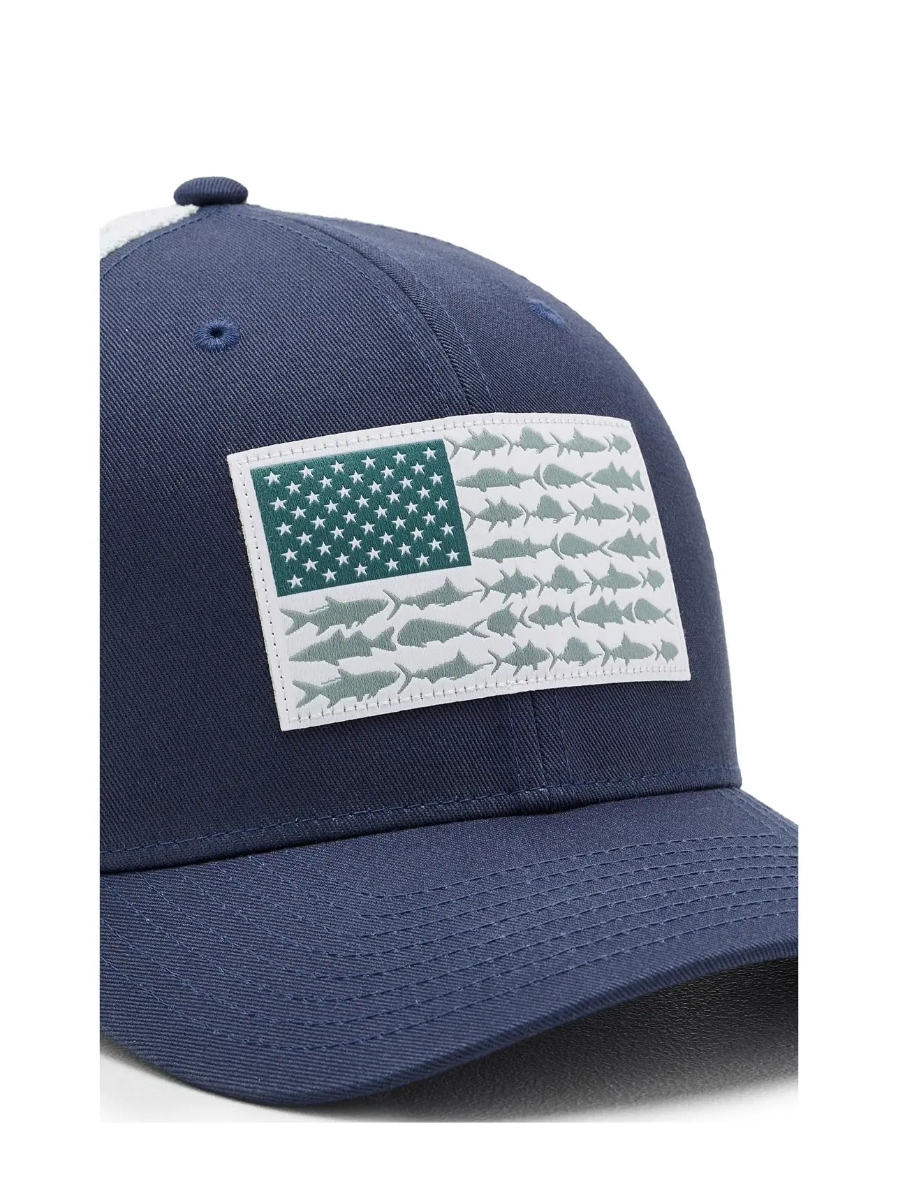 Бейсболка PFG Fish Flag Mesh Columbia — изображение 3 из 3, белый