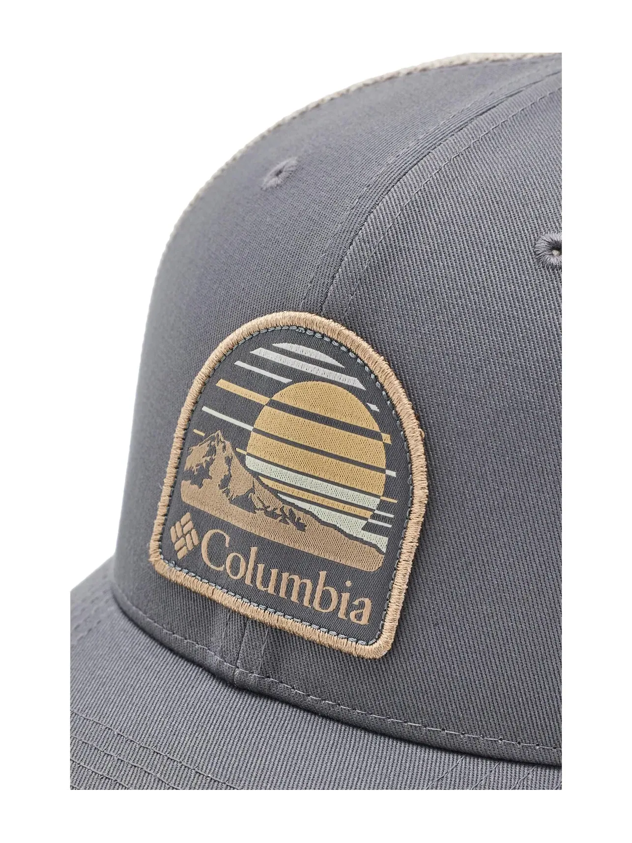 Кепка-бейсболка сетчатая Mesh Ball Cap Columbia — изображение 3 из 3, серый/темный