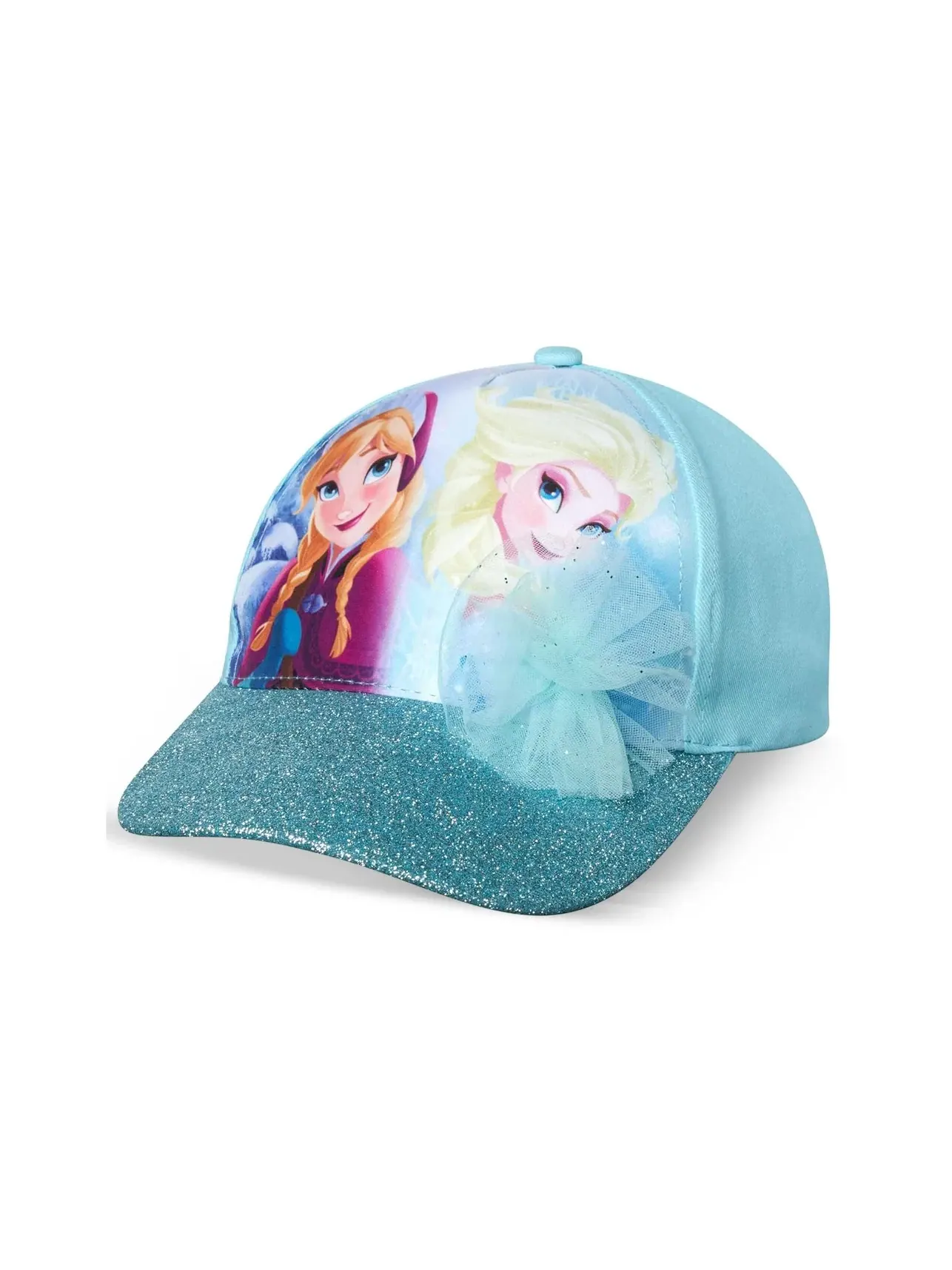 Бейсболка с блестками Princess Glitter Baseball Cap (для маленьких детей) Disney — изображение 1 из 2, синий