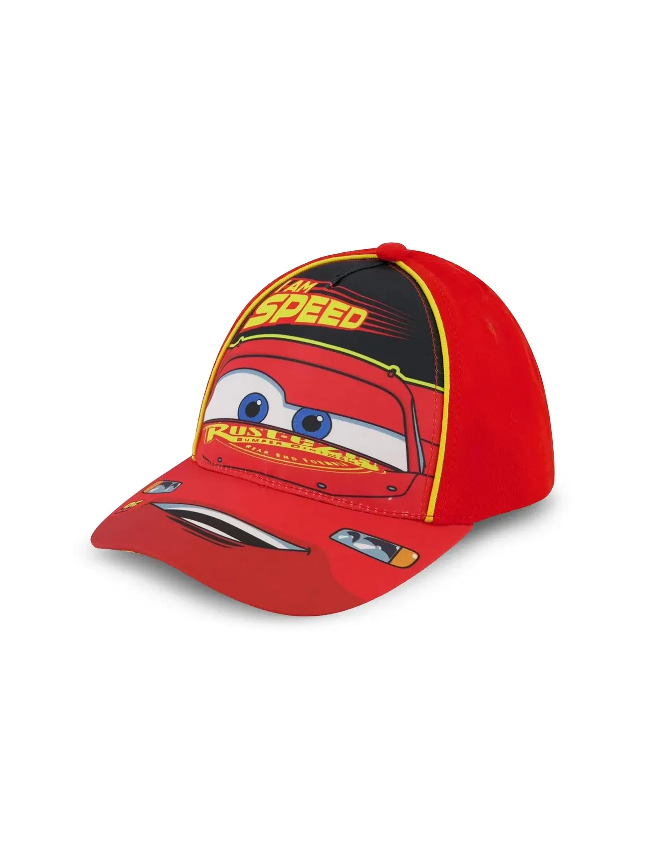 Кепка регулируемая Lightning McQueen Adjustable Hat (для малышей) Disney — изображение 1 из 1, желтый/красный