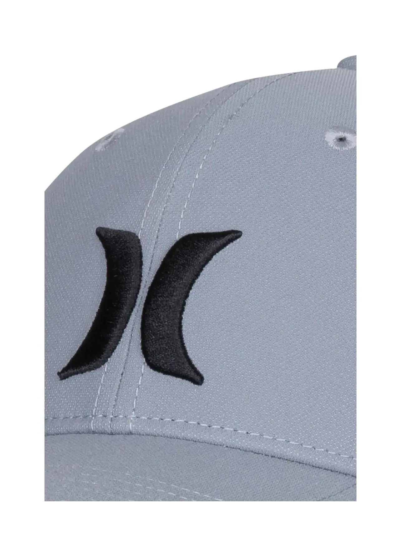 Бейсболка детская H20 Dri Kids Baseball Cap Hurley — изображение 2 из 3, серый/черный