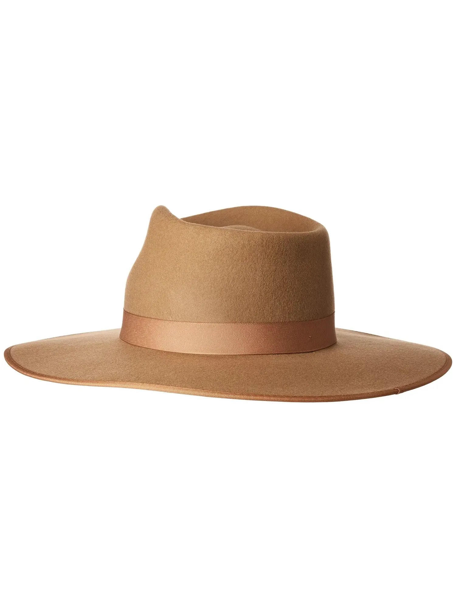 Федора из шерстяного фетра Teak Rancher Wool Felt Fedora Lack Of Color — изображение 3 из 3, коричневый