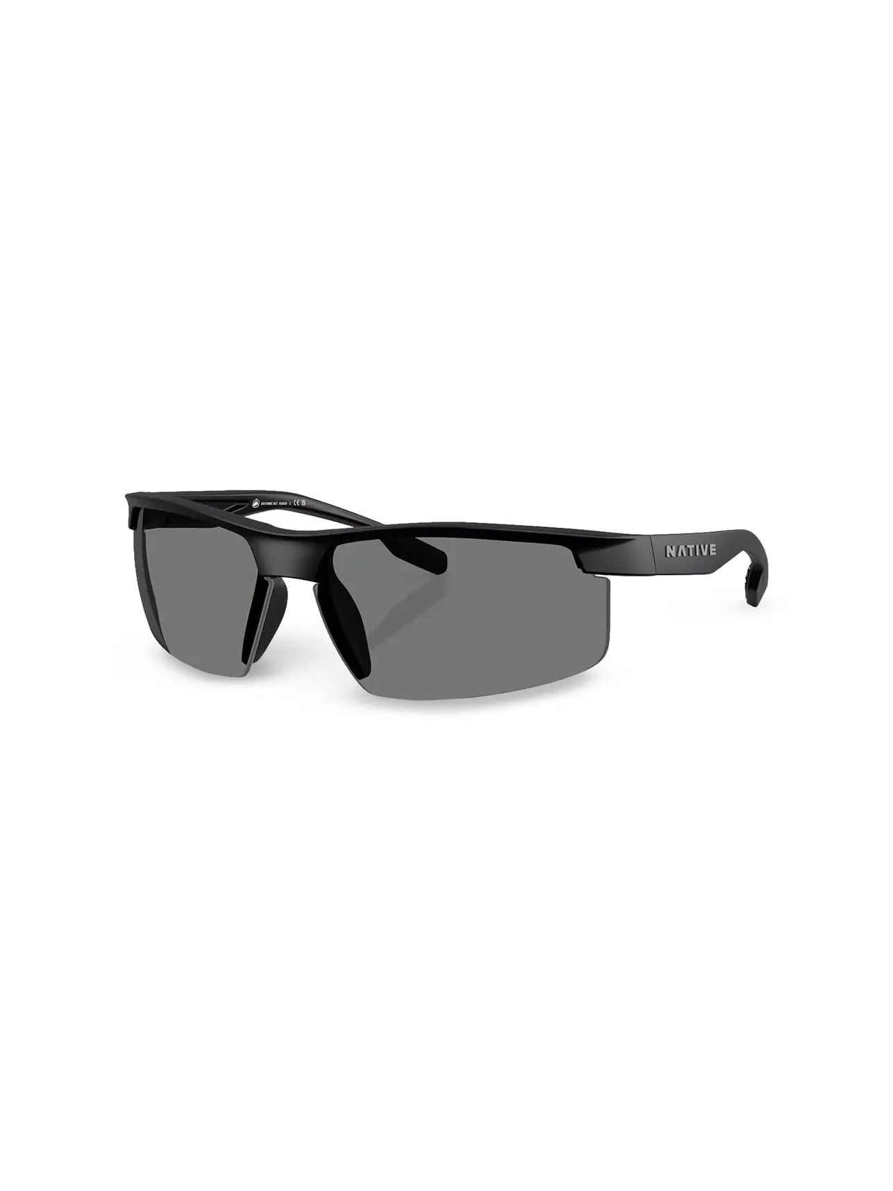 Солнцезащитные очки Ridge-Runner Crest Native Eyewear — изображение 1 из 4, черный/серый