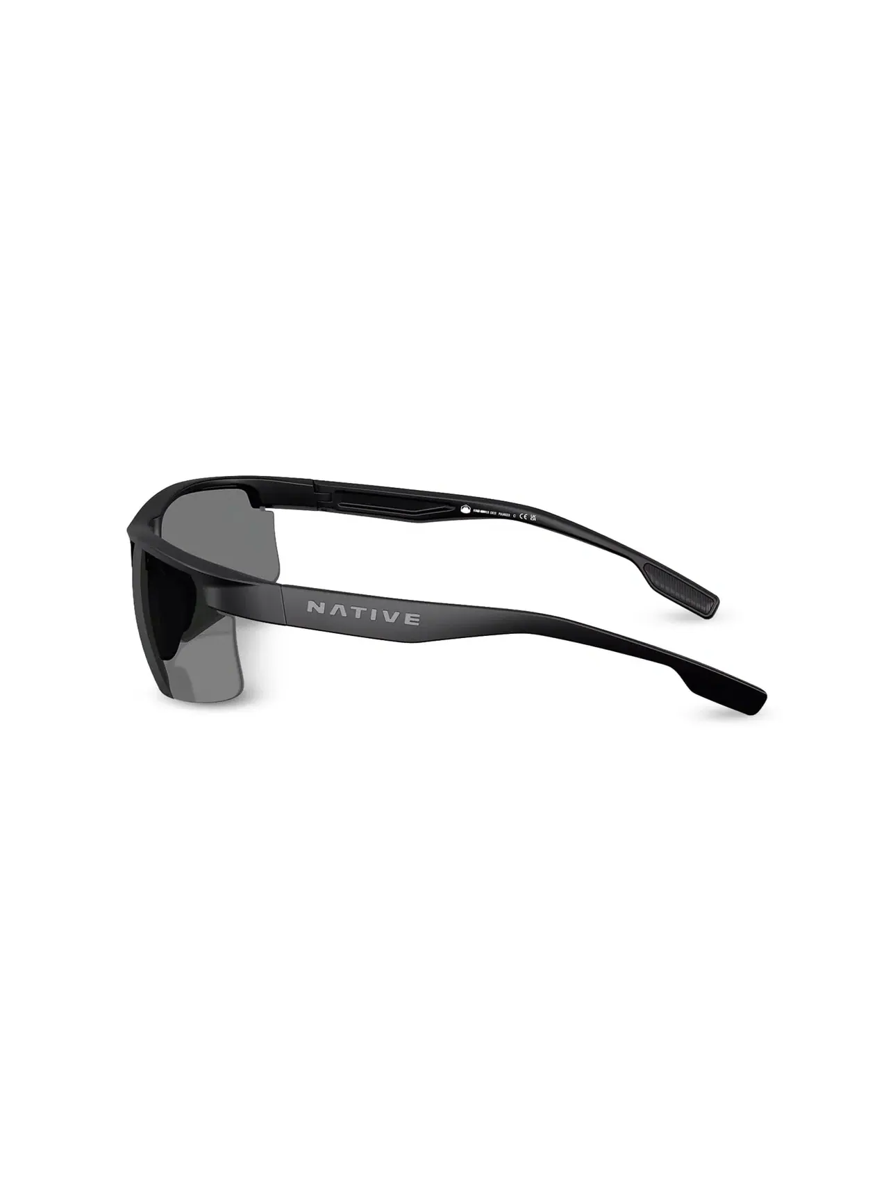 Солнцезащитные очки Ridge-Runner Crest Native Eyewear — изображение 3 из 4, черный/серый