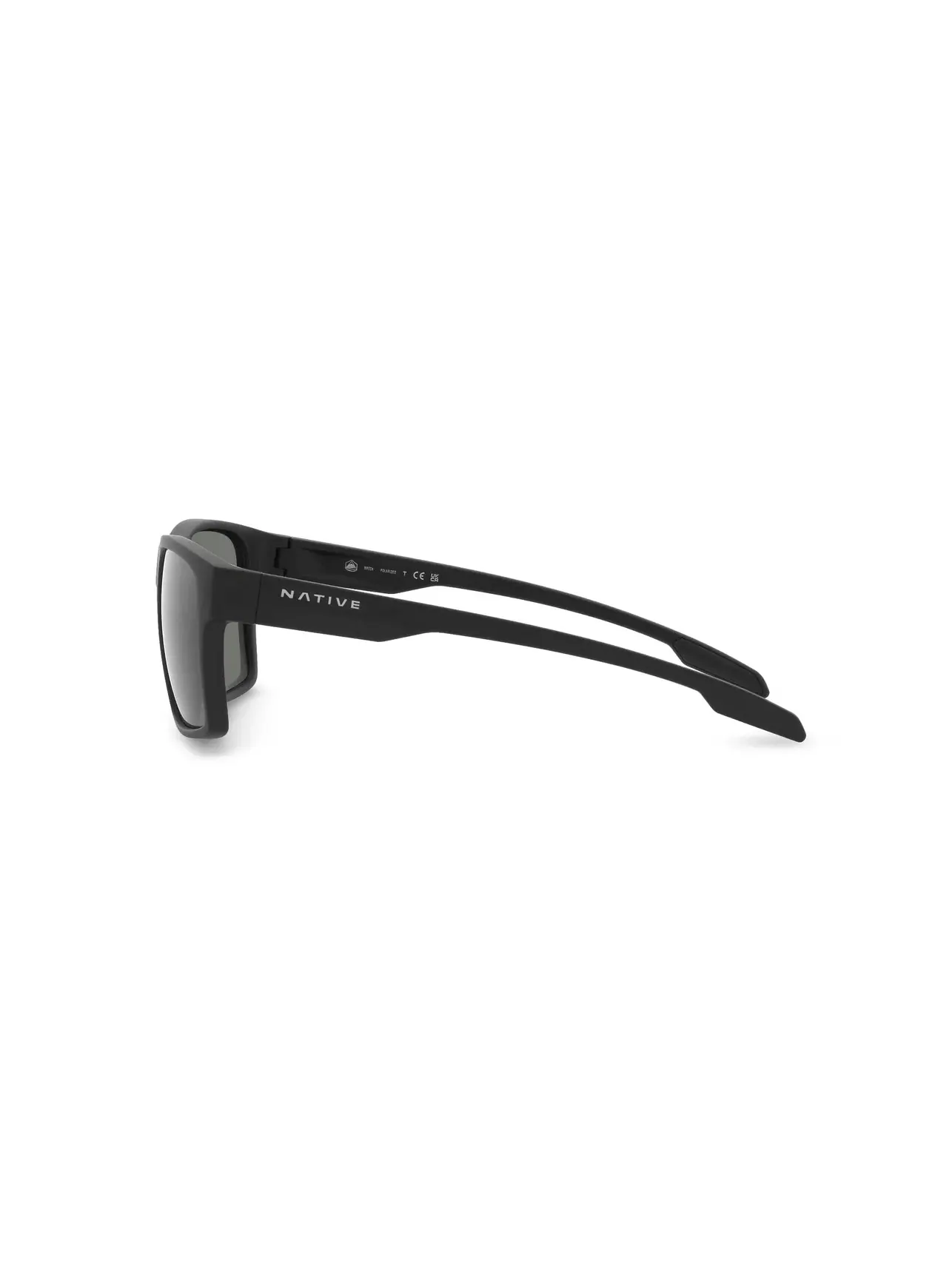 Солнцезащитные очки Breck Native Eyewear — изображение 2 из 4, черный/серый