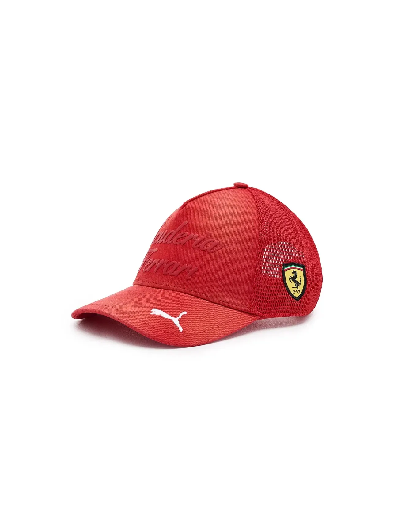 Кепка-тракер Scuderia Ferrari Lifestyle Trucker Cap Puma — изображение 1 из 3, красный