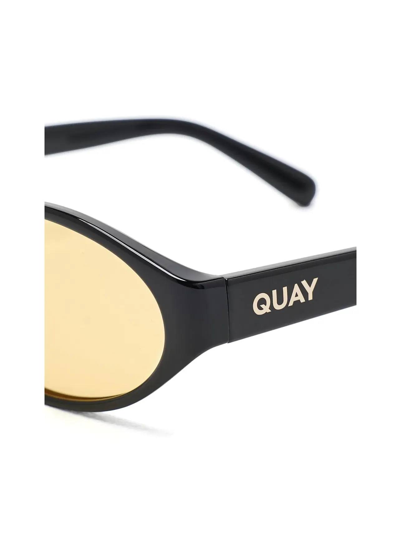 Солнцезащитные очки Aura Points Quay Australia — изображение 4 из 4, черный/желтый