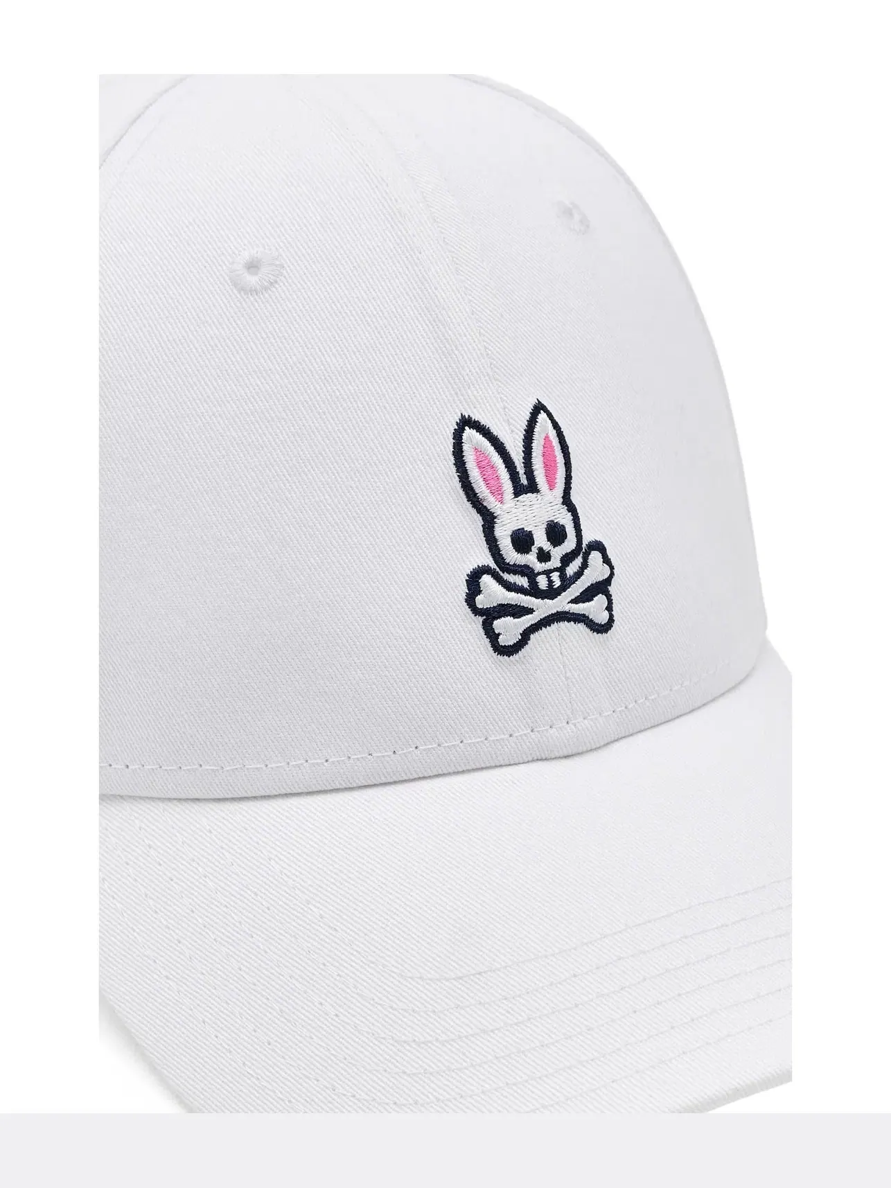 Кепка Core Tall Bunny Cap Psycho Bunny — изображение 3 из 3, белый