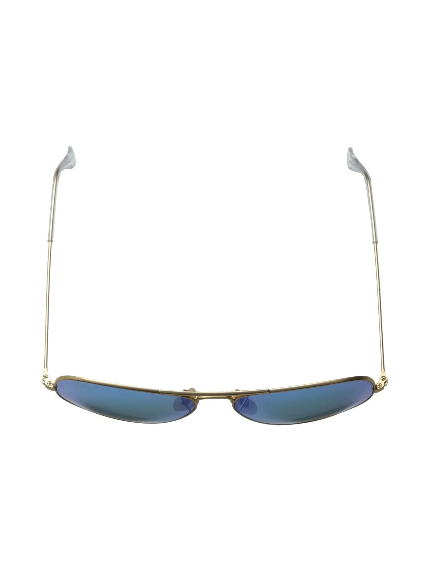 Солнцезащитные очки-авиаторы RB3025 с зеркальными линзами Ray-Ban — изображение 4 из 5, золотистый/синий