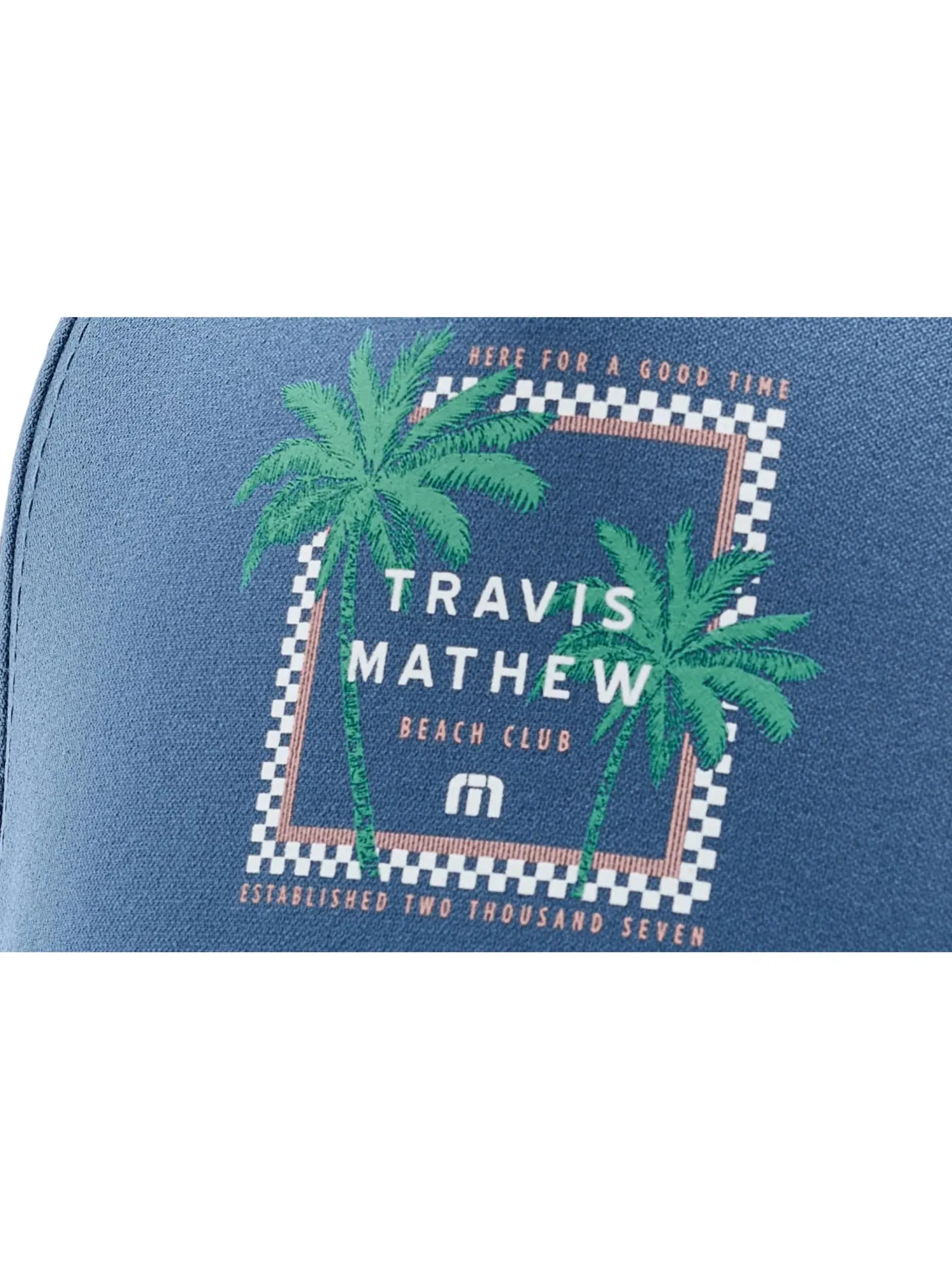 Кепка Beach Resort Hat Travismathew — изображение 3 из 3, синий