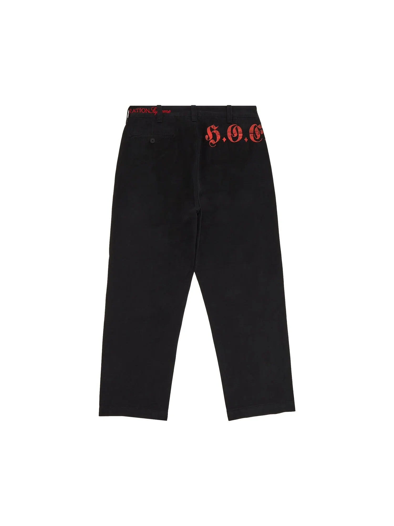 Брюки-чиносы Supreme x Bernadette Corporation — изображение 2 из 3, черный