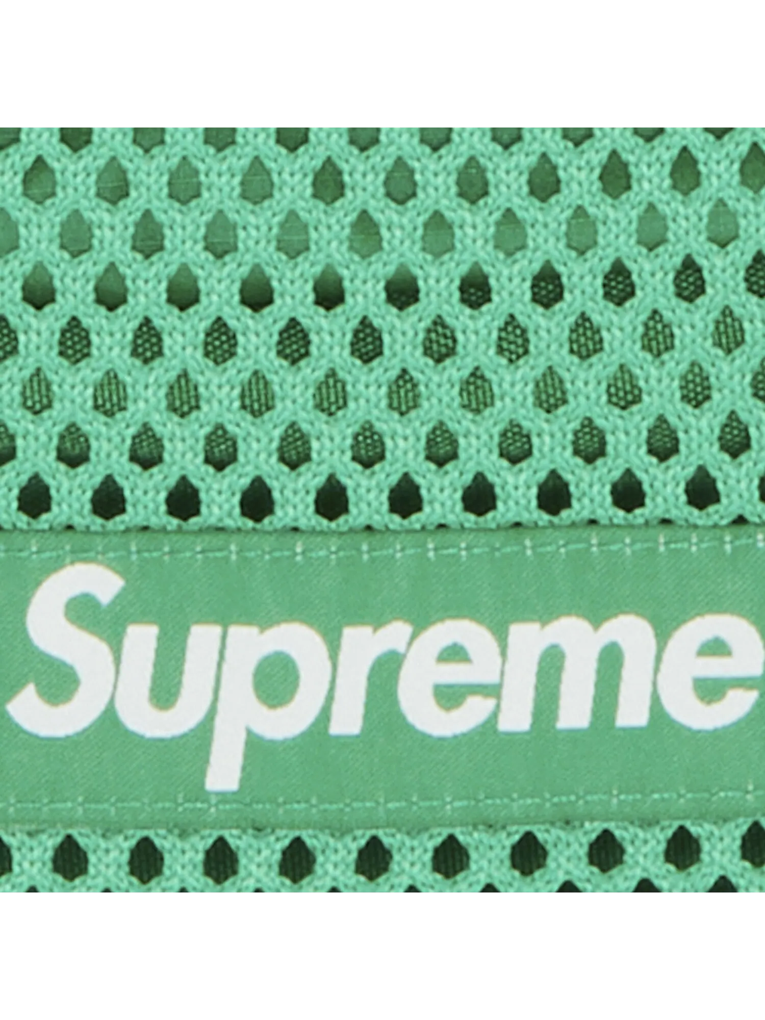 Маленький сетчатый рюкзак Supreme — изображение 3 из 3, зеленый