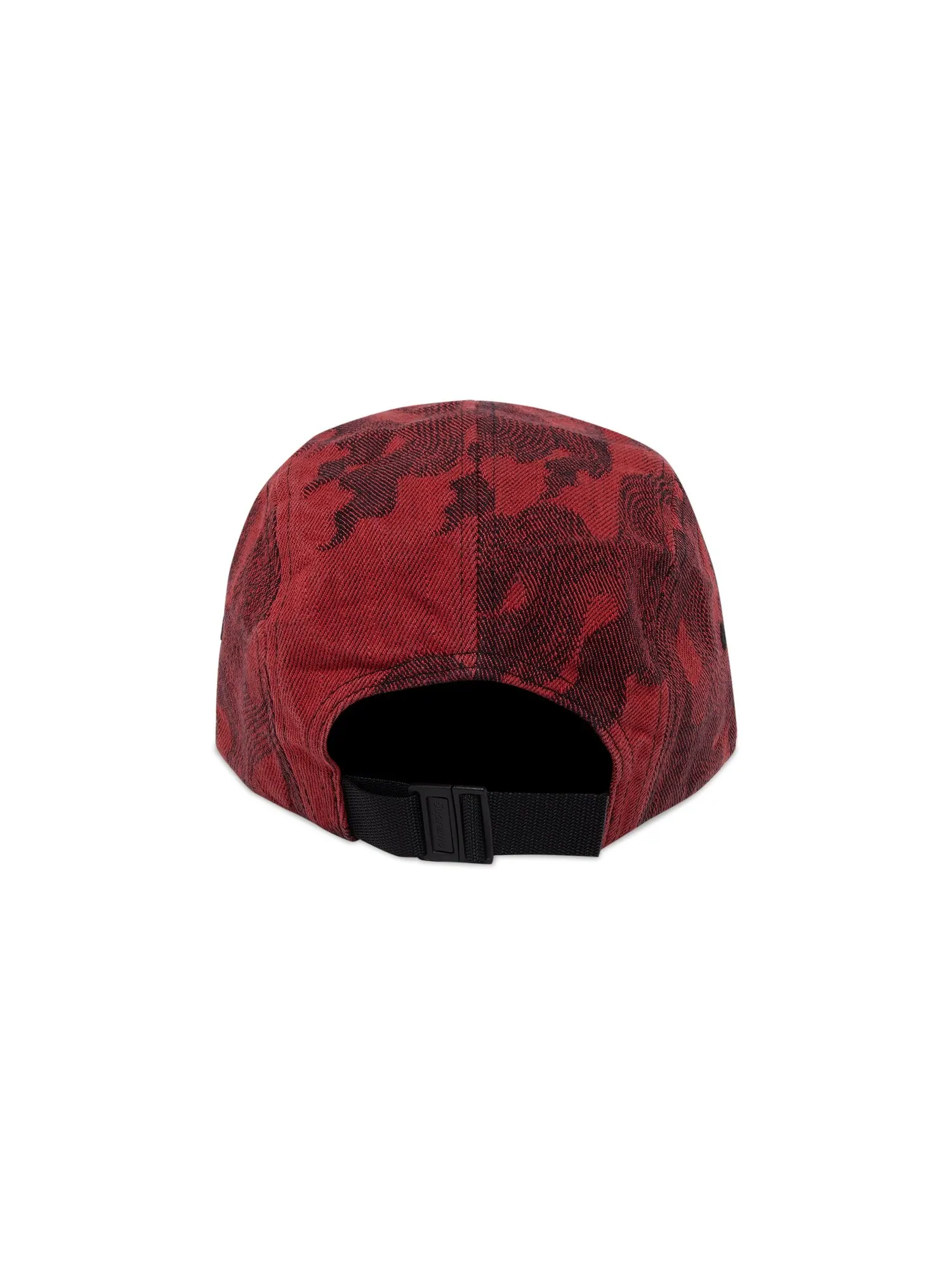 Жаккардовая джинсовая кепка Supreme Flames Washed Red — изображение 4 из 4, красный
