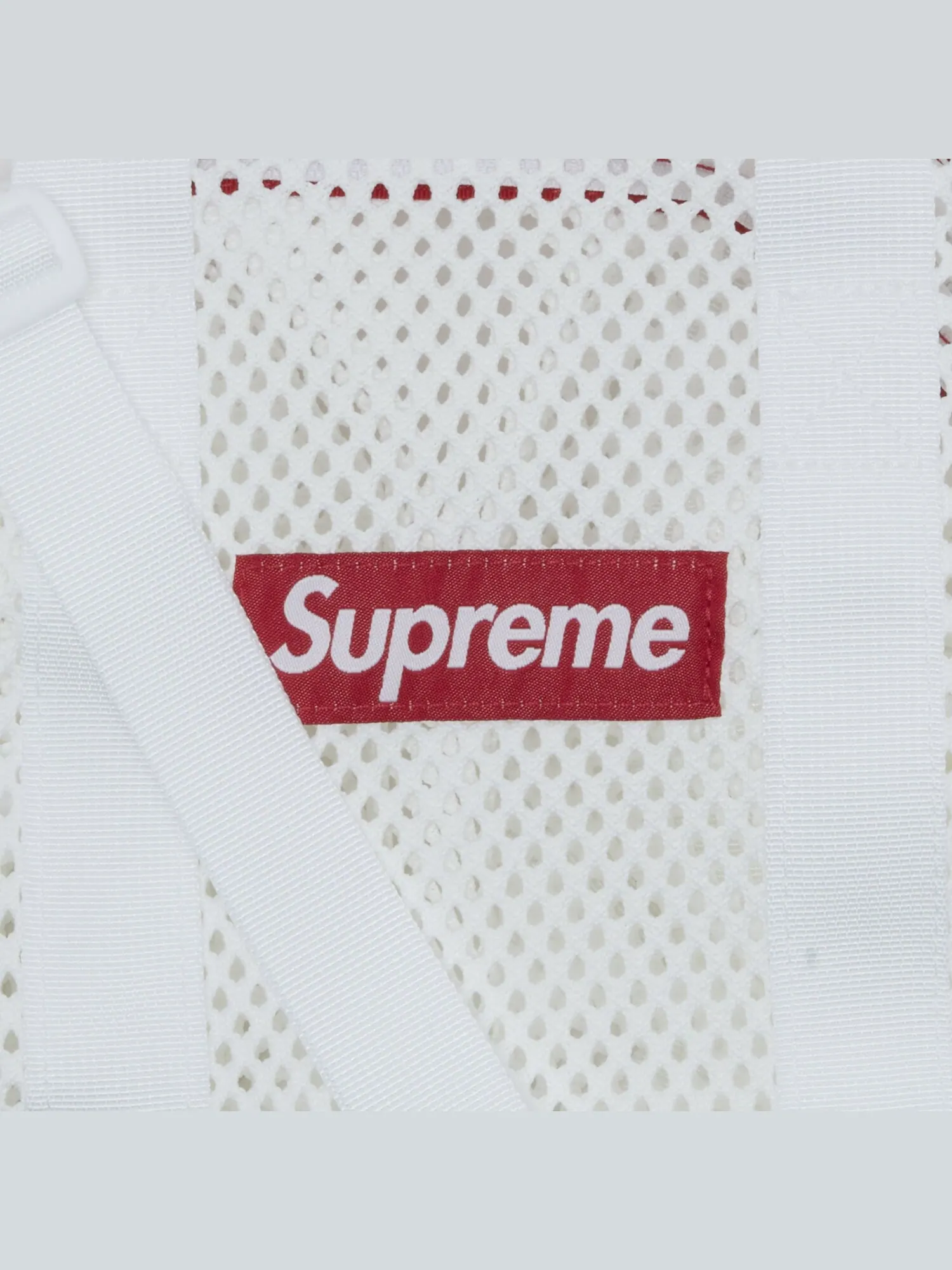 Мини-спортивная сумка Supreme Mesh — изображение 3 из 3, белый