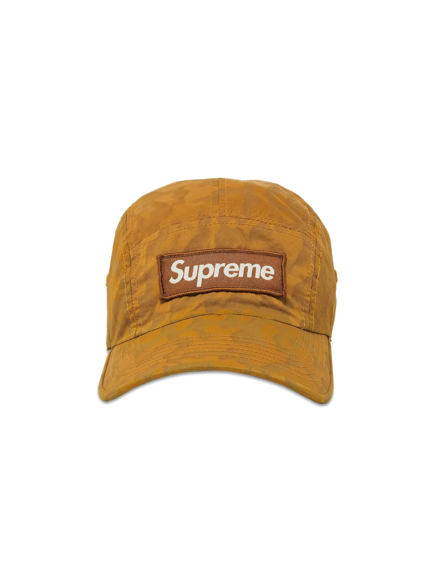 Нейлоновая кепка Supreme Overdyed Camo — изображение 1 из 4, оранжевый