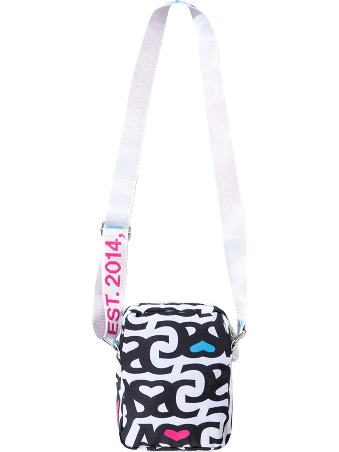 Сумка Anti Social Social Club Negative Space Side Bag White — 2