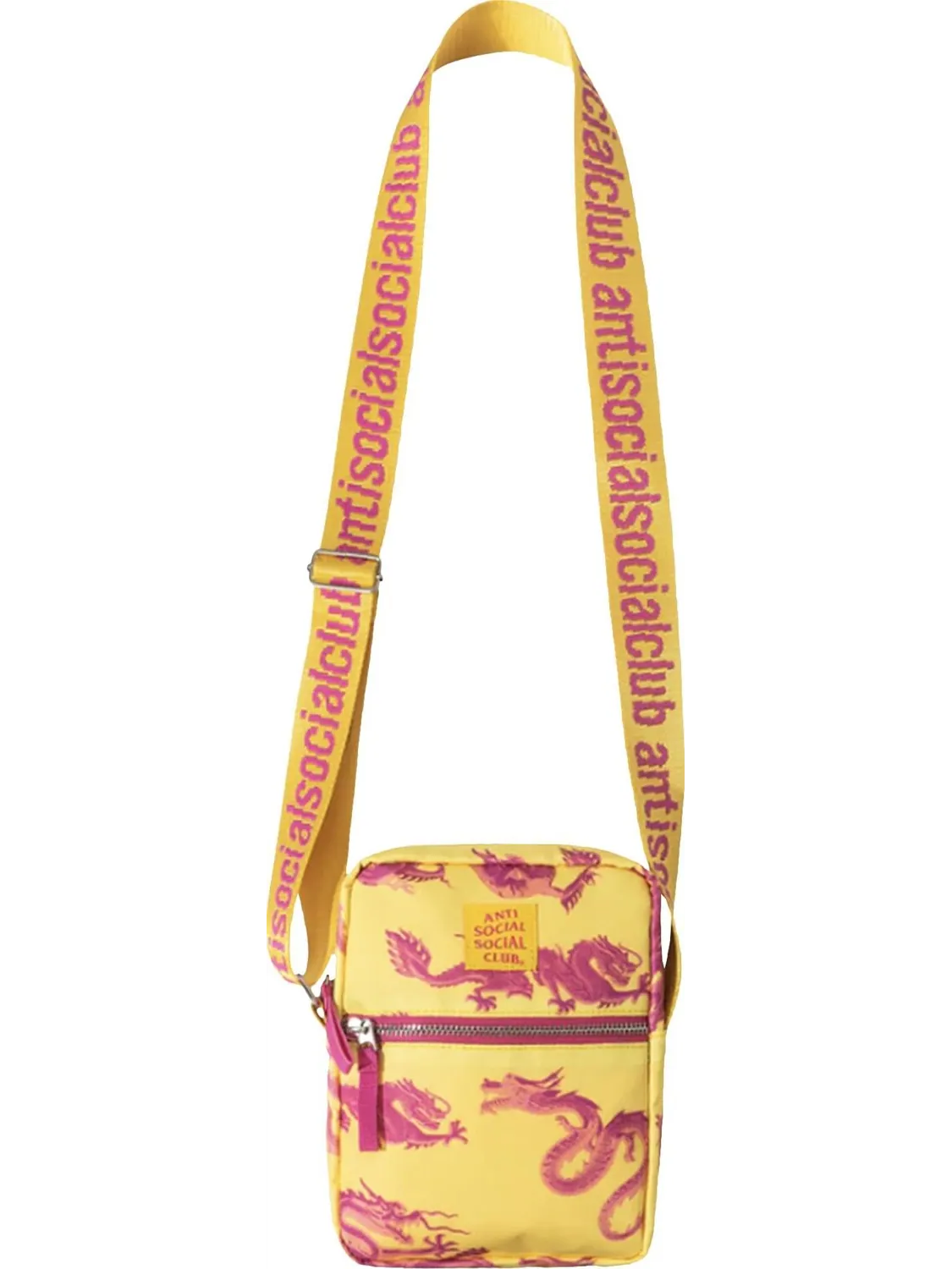 Сумка Anti Social Social Club 24K Side Bag Yellow — 1