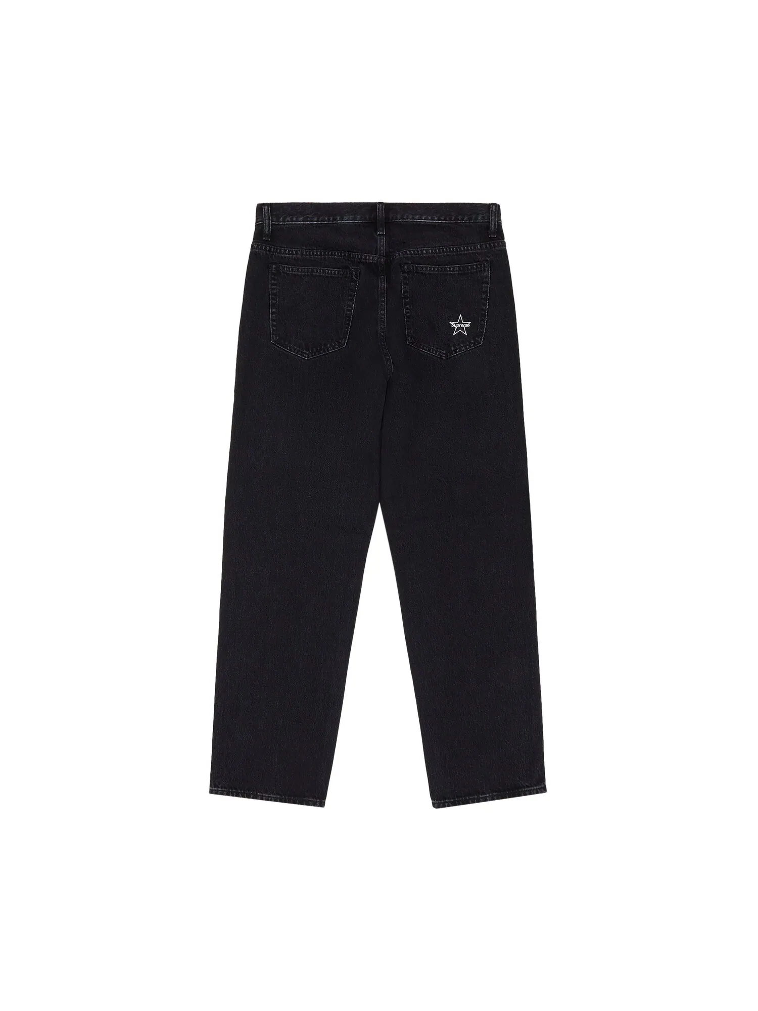 Джинсы Supreme Regular Washed Black — изображение 2 из 3, черный