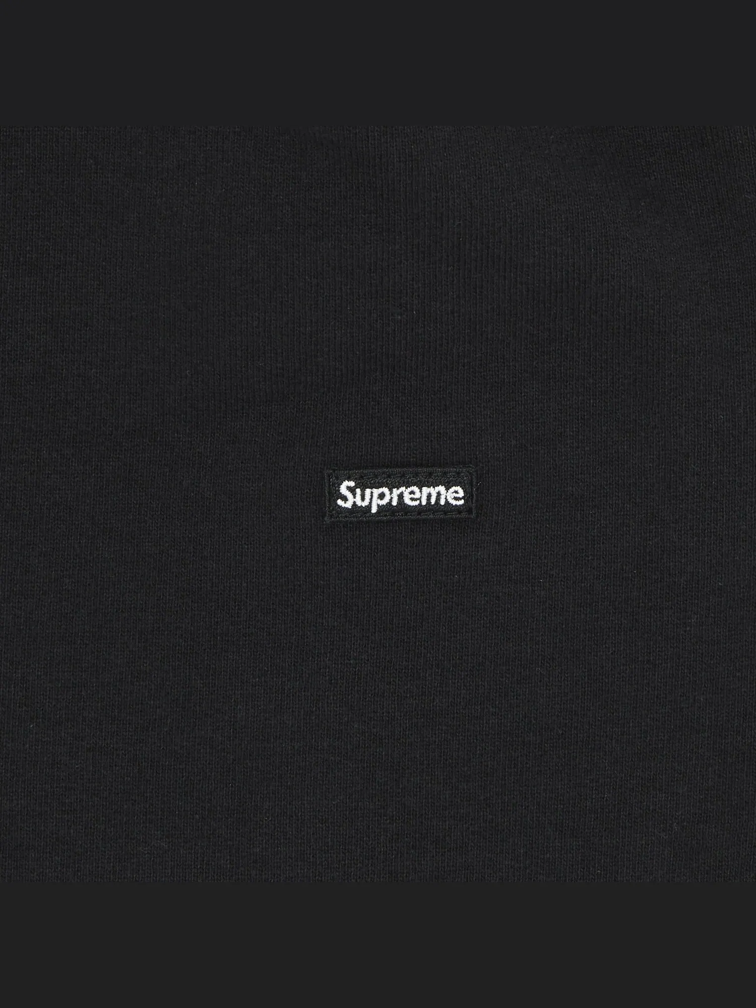 Толстовка Supreme Small Box — изображение 2 из 2, черный