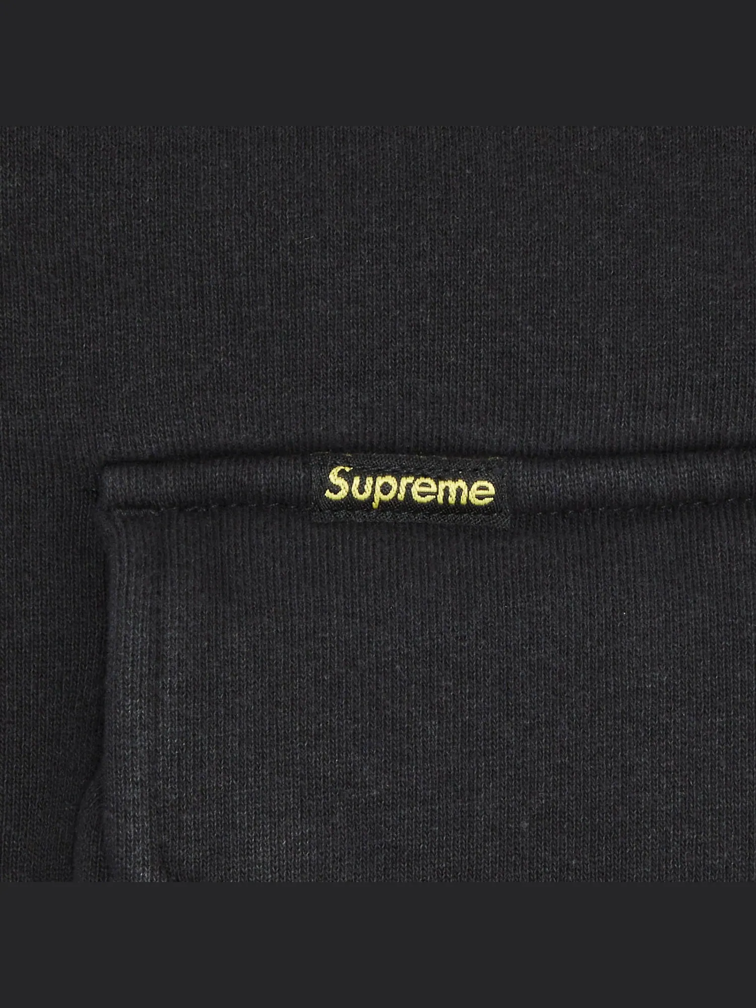 Толстовка Supreme на молнии с карманами-карго — изображение 3 из 3, черный