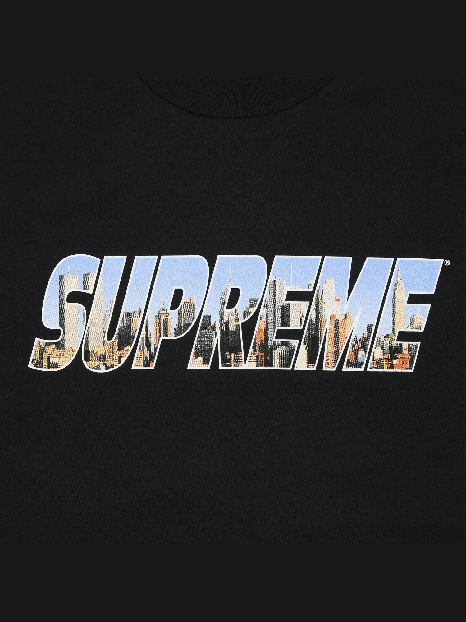 Футболка Supreme Gotham Черная — изображение 2 из 2, черный