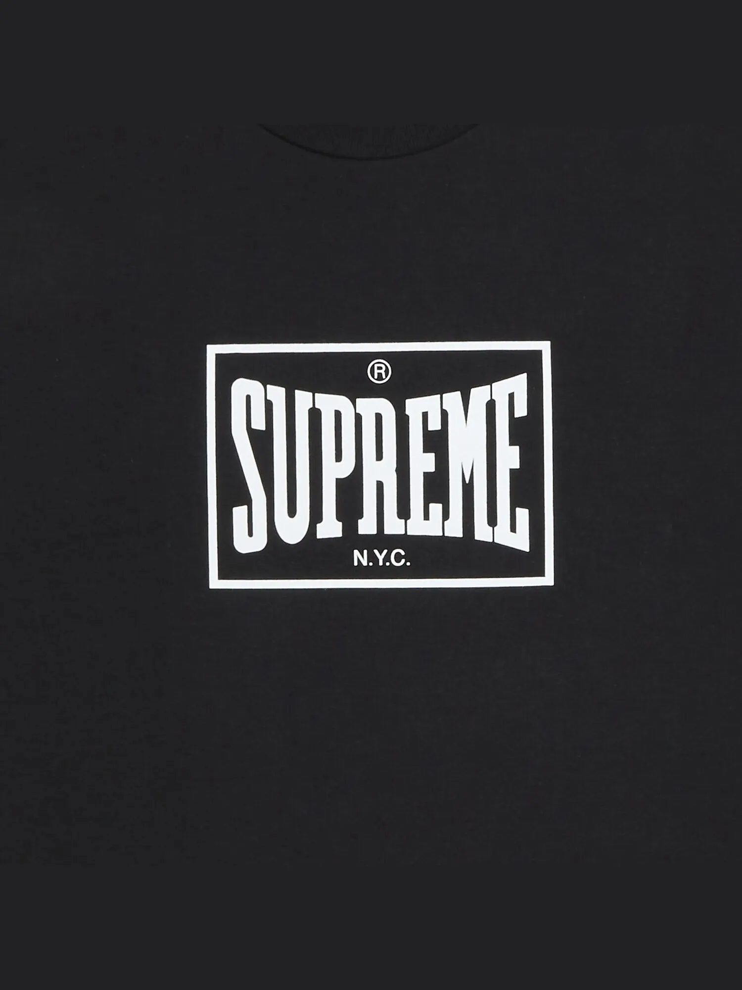 Футболка Supreme Warm Up — изображение 2 из 2, черный