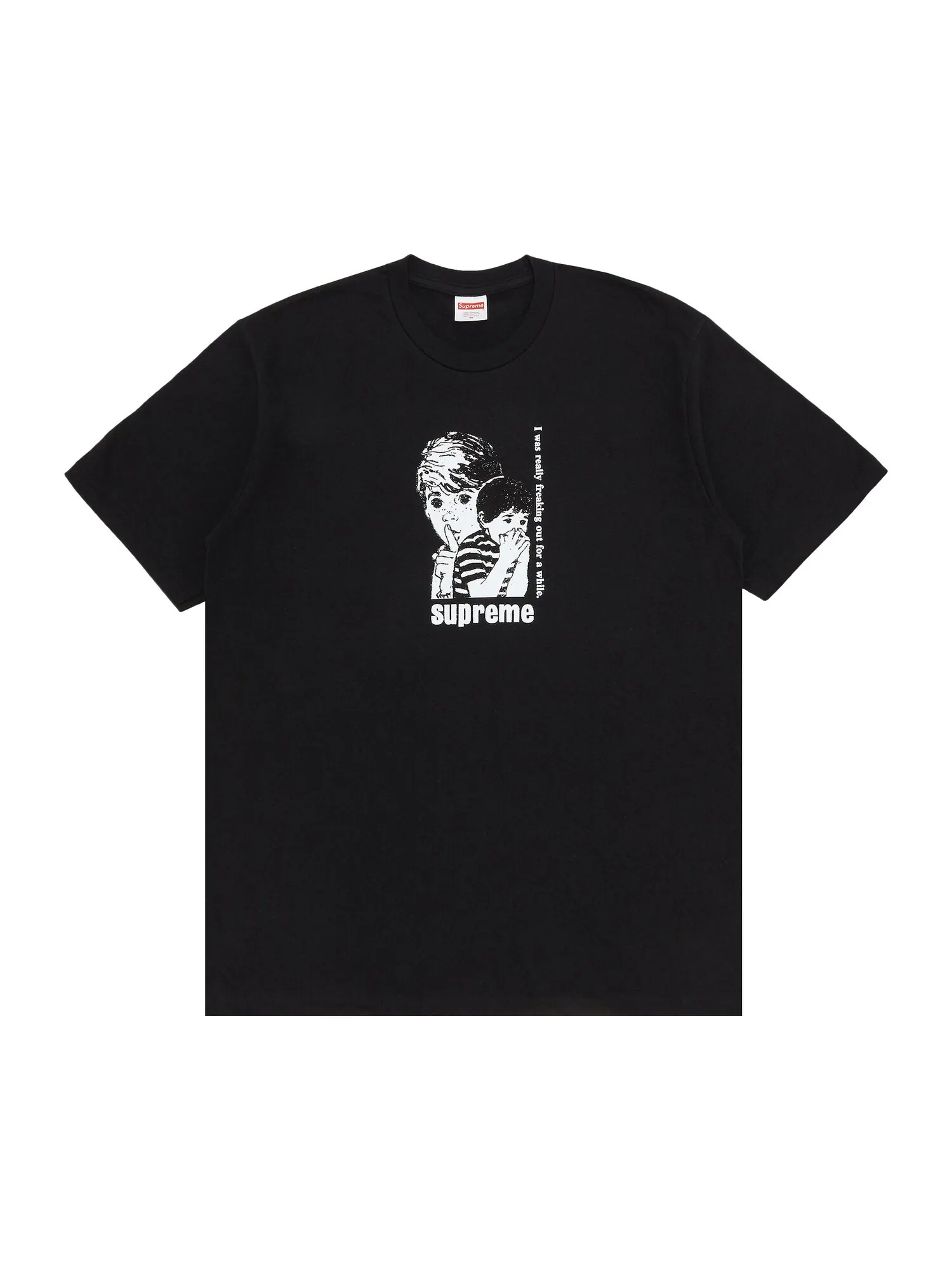 Футболка Supreme Freaking Out — изображение 1 из 2, черный